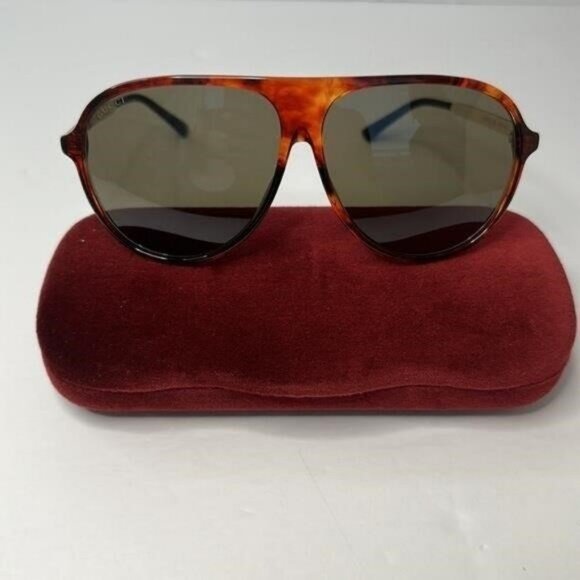 New Authentic Gucci Tortoiseshell GG0829SA 003 Sunglasses - Picture 6 of 11